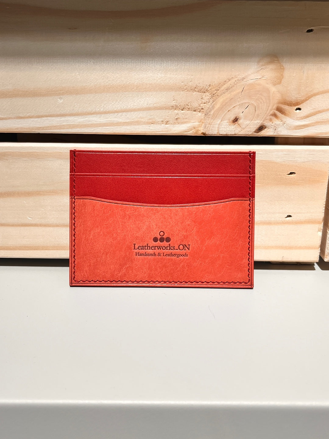 Hanmdmade card holder sufficient