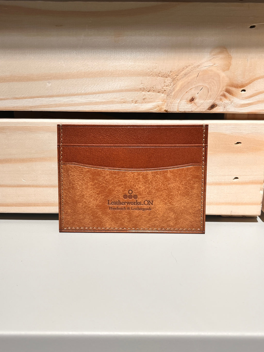 Hanmdmade card holder sufficient